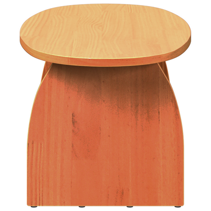 Salontafel Wasbruin 80 x 40 x 35 cm Massief grenenhout