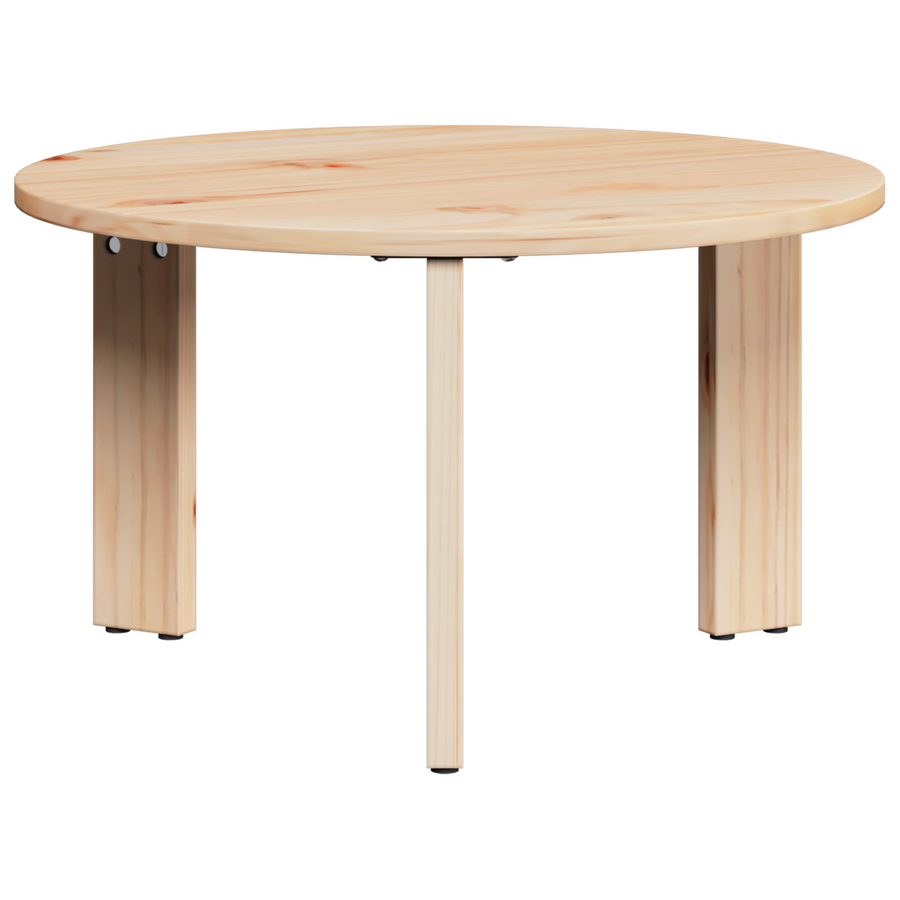 Salontafel 3 pcs Natuurlijk 47.5 x 47.5 x 27 cm