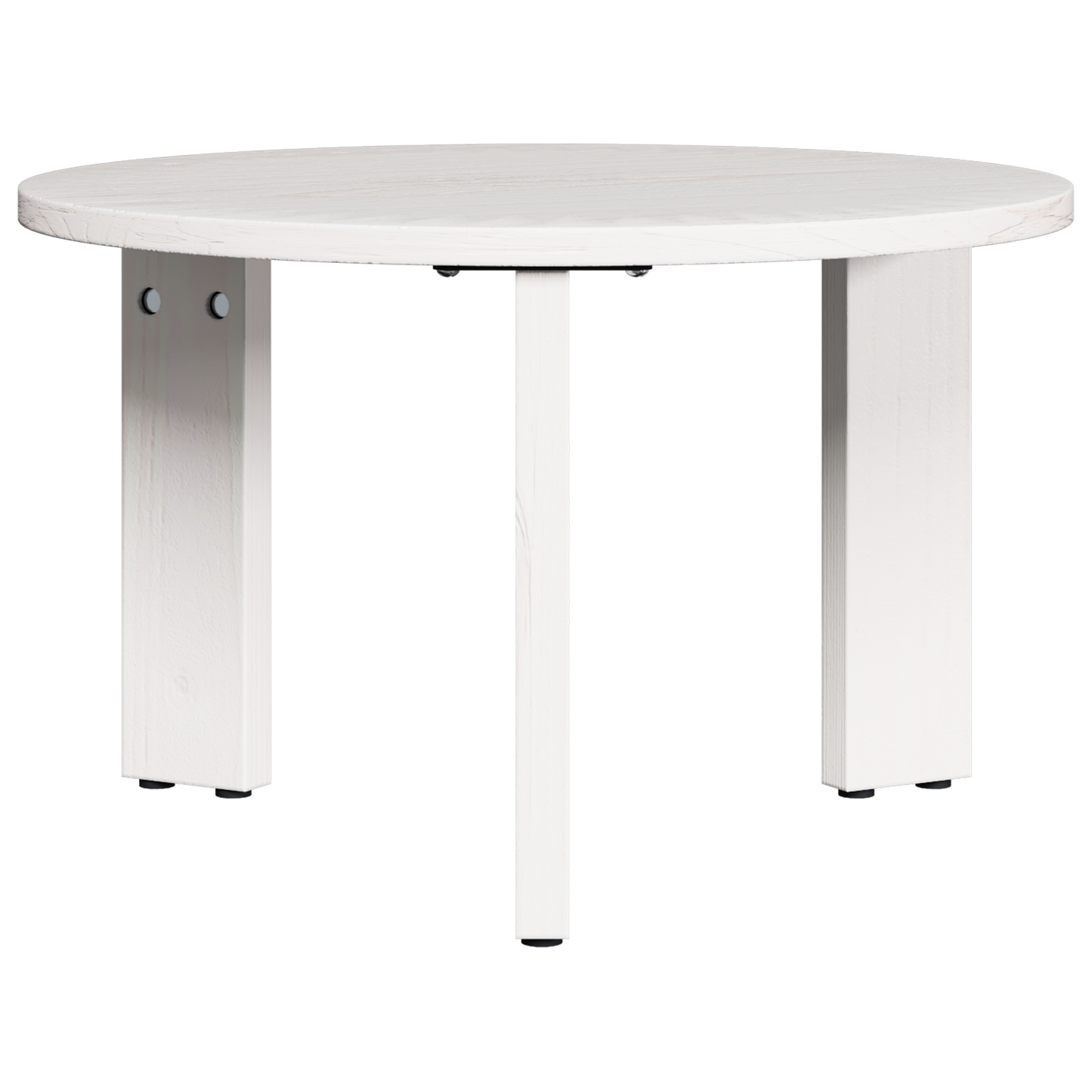 Koffietafel Set 3 pcs Wit 47.5 x 47.5 x 27 cm