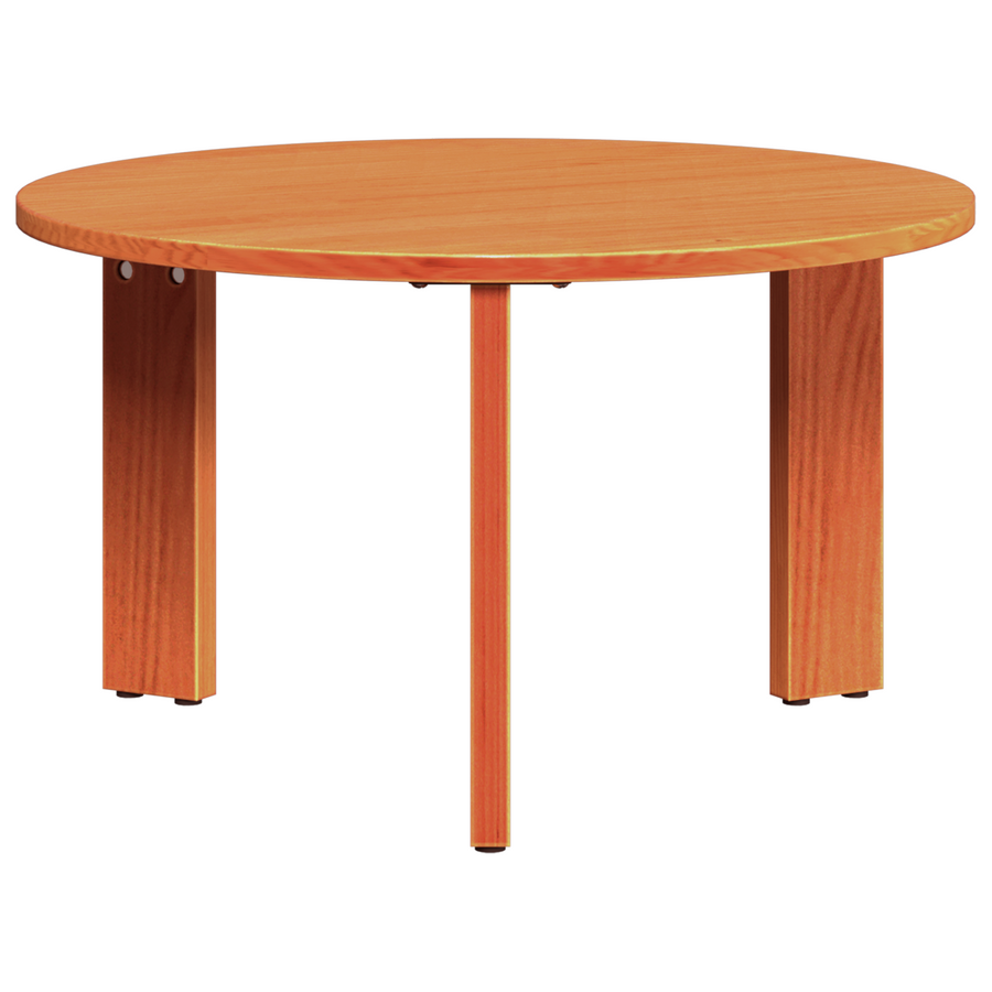 Koffietafel Set 3 pcs Wasbruin 47.5 x 47.5 x 27 cm