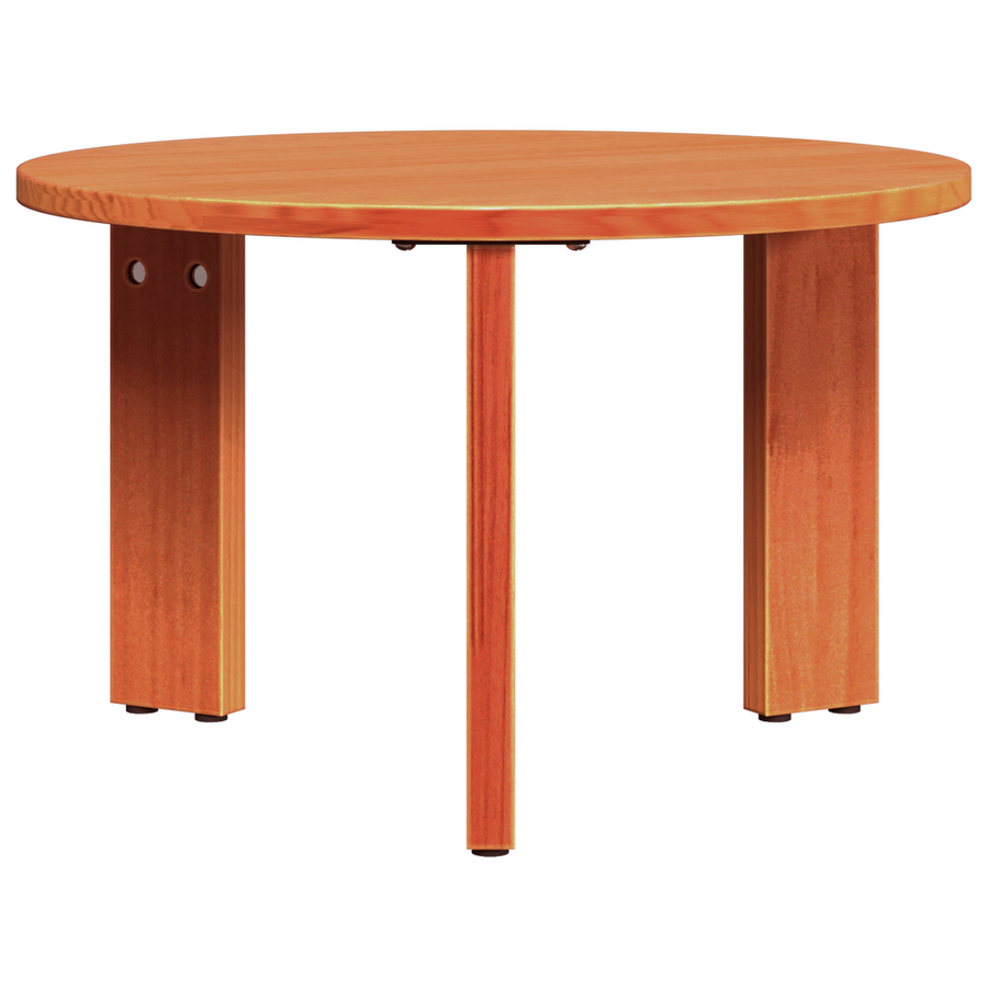 Koffietafel Set 3 pcs Wasbruin 47.5 x 47.5 x 27 cm