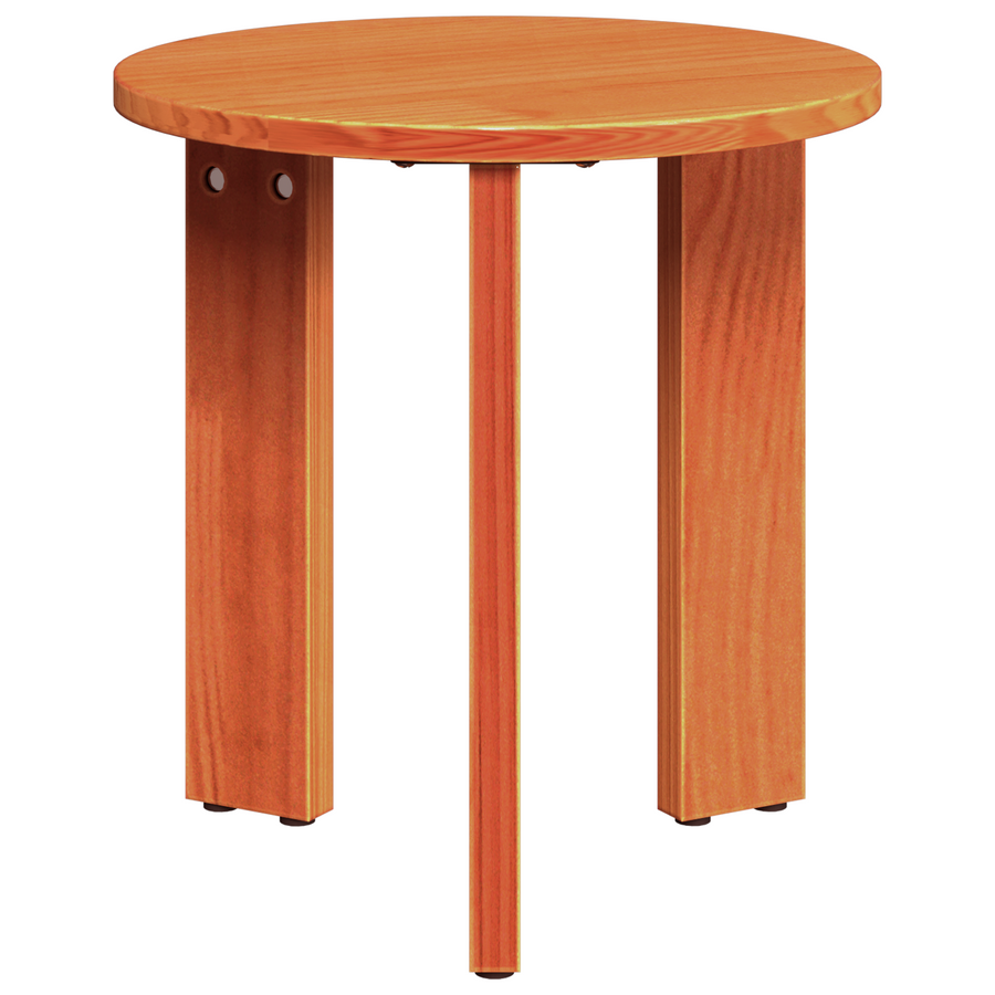Koffietafel Set 3 pcs Wasbruin 47.5 x 47.5 x 27 cm