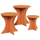 Coffee table 3 pcs Wash brown