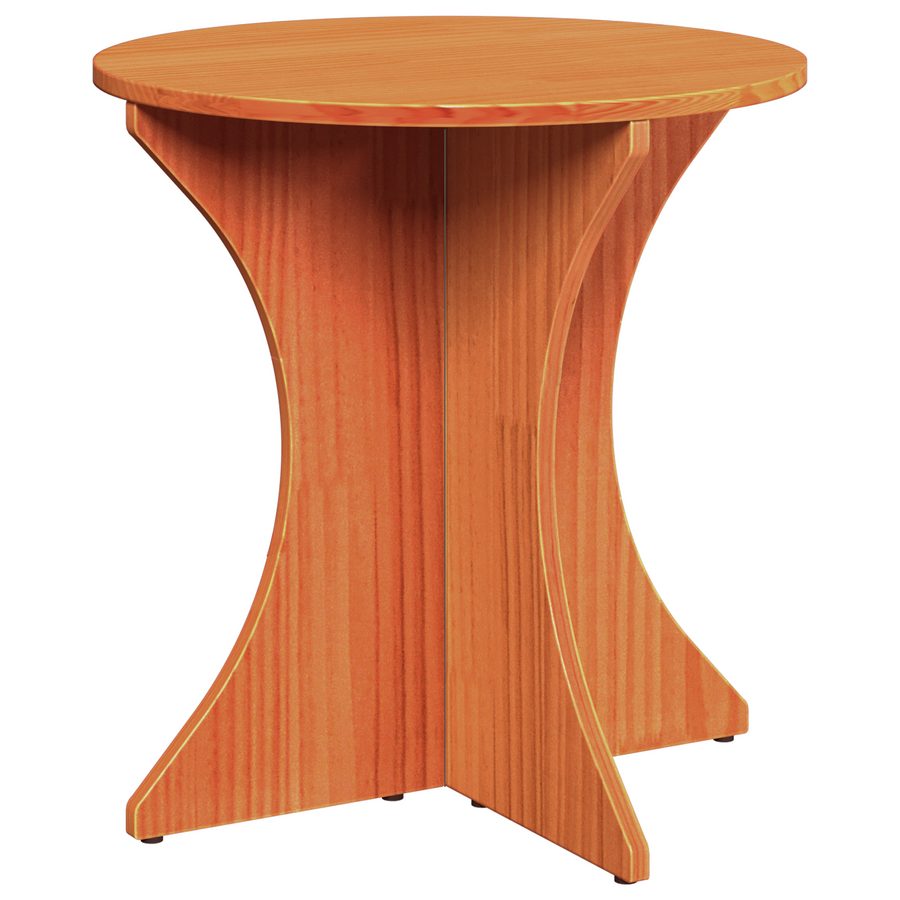 Koffietafel Set 3 pcs Wasbruin 46 x 46 x 47 cm