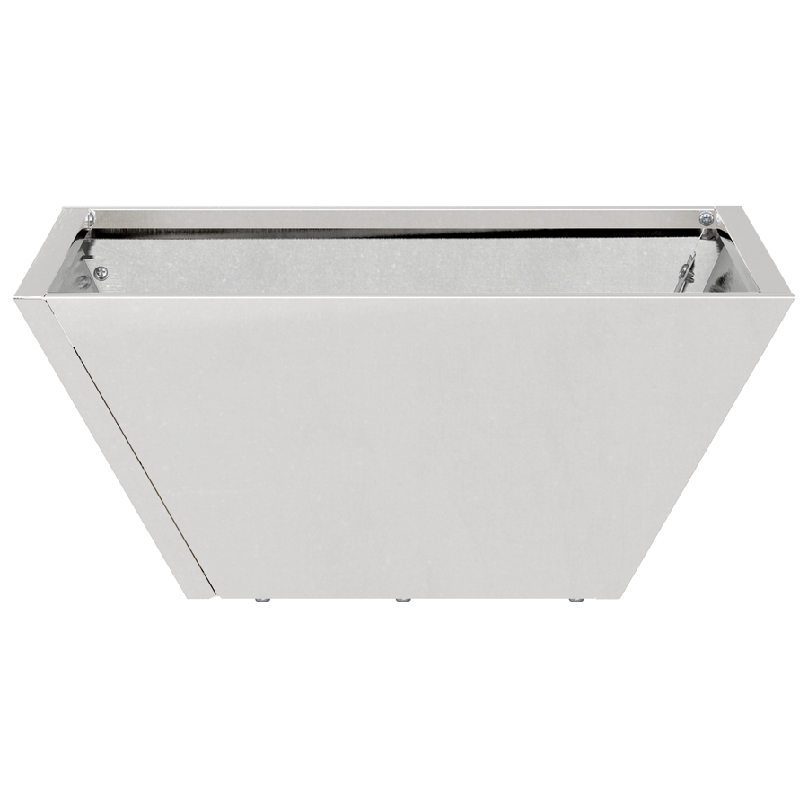 Tuin Kom Planten 5 stuks 35x35x15 cm RVS
