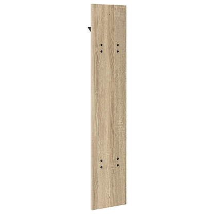 Wandgemonteerde kapstok Sonoma eiken 20 x 1,5 x 100 cm