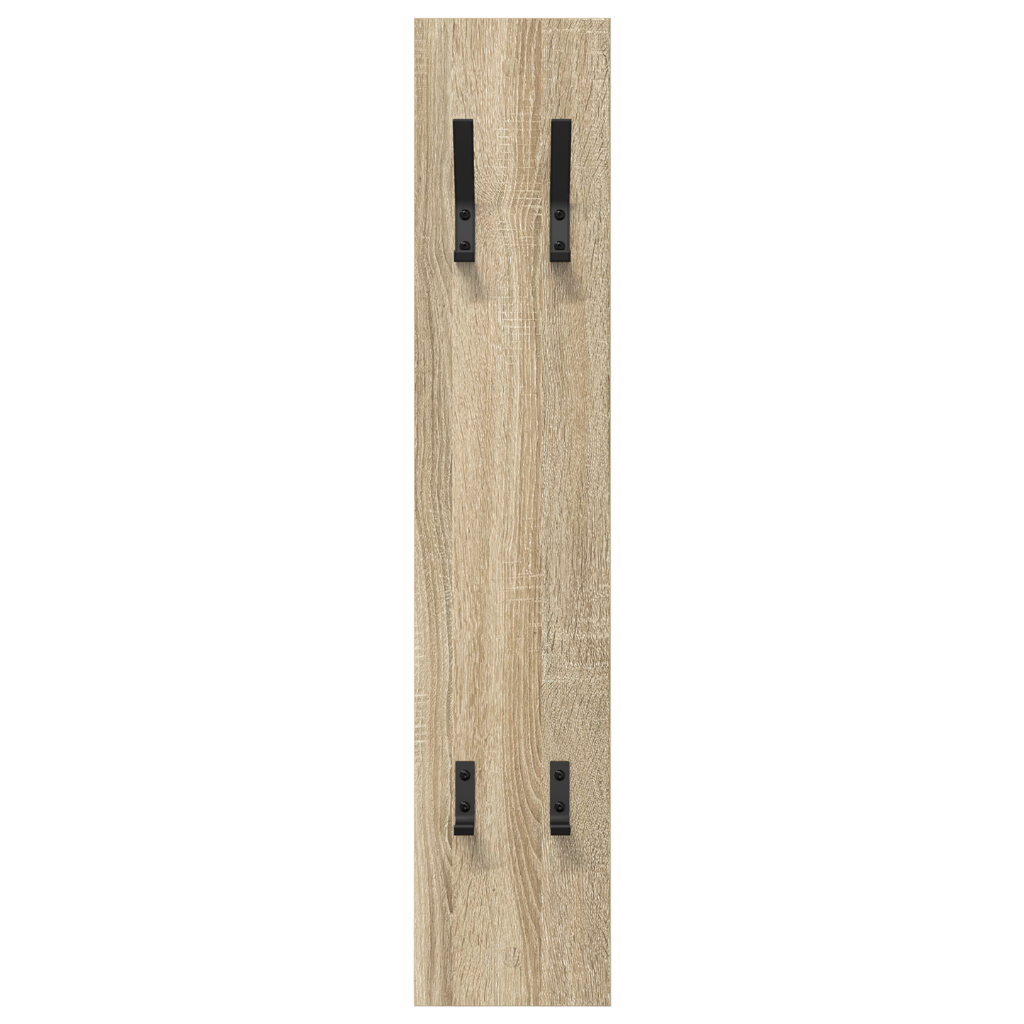 Wandgemonteerde kapstok Sonoma eiken 20 x 1,5 x 100 cm