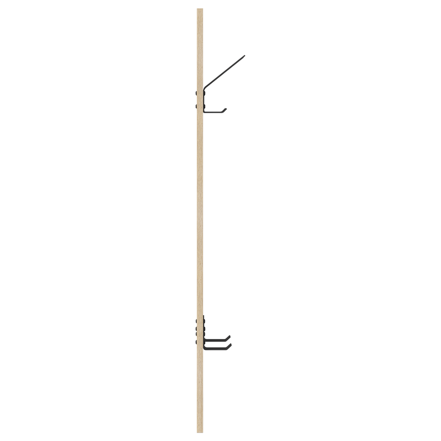 Wandgemonteerde kapstok Sonoma eiken 20 x 1,5 x 100 cm