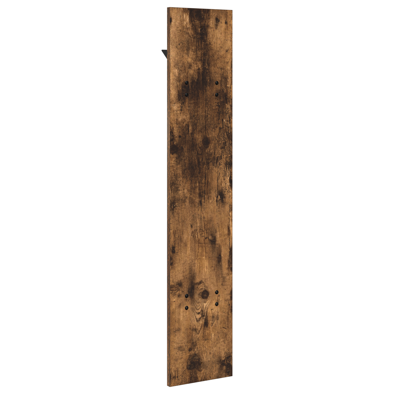 Wandgemonteerde kapstok Gerookt eiken 20 x 1,5 x 100 cm