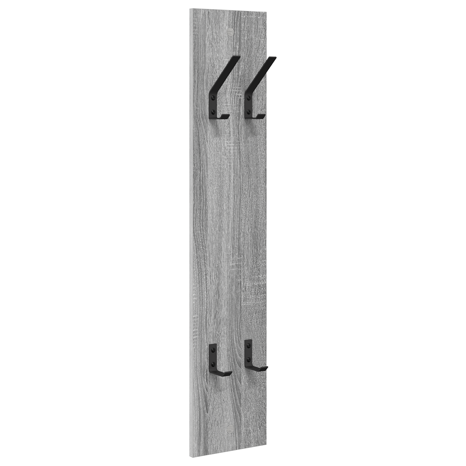 Wandgemonteerde kapstok Grijs sonoma 20 x 1,5 x 100 cm