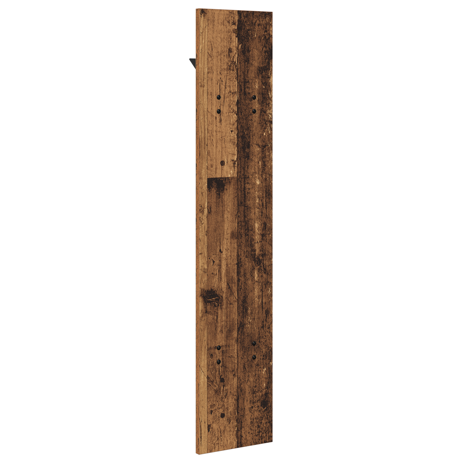 Wandgemonteerde kapstok Oud hout 20 x 1,5 x 100 cm Bewerkt hout