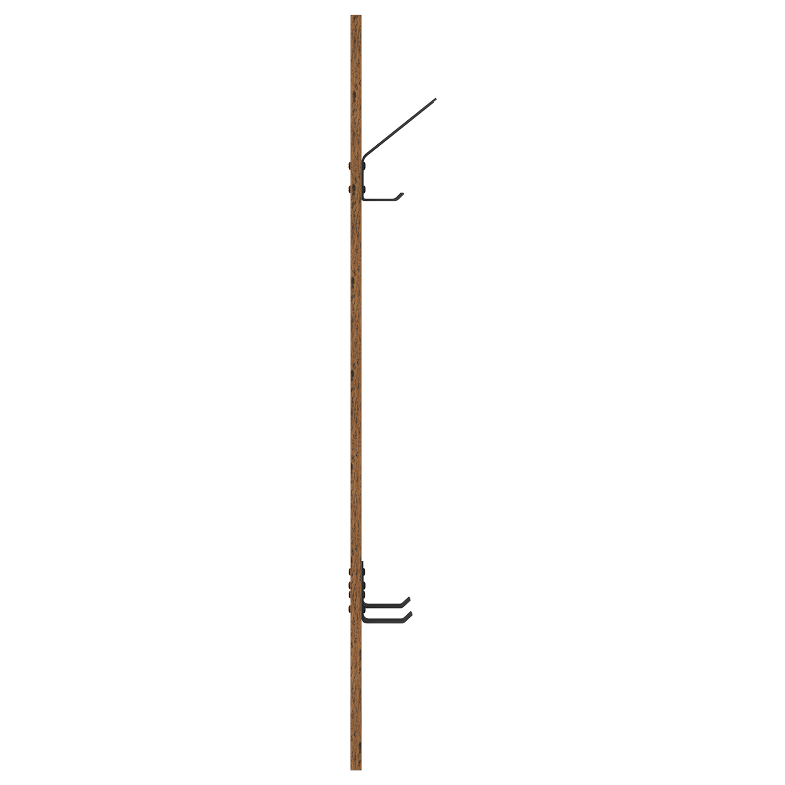 Wandgemonteerde kapstok Oud hout 20 x 1,5 x 100 cm Bewerkt hout