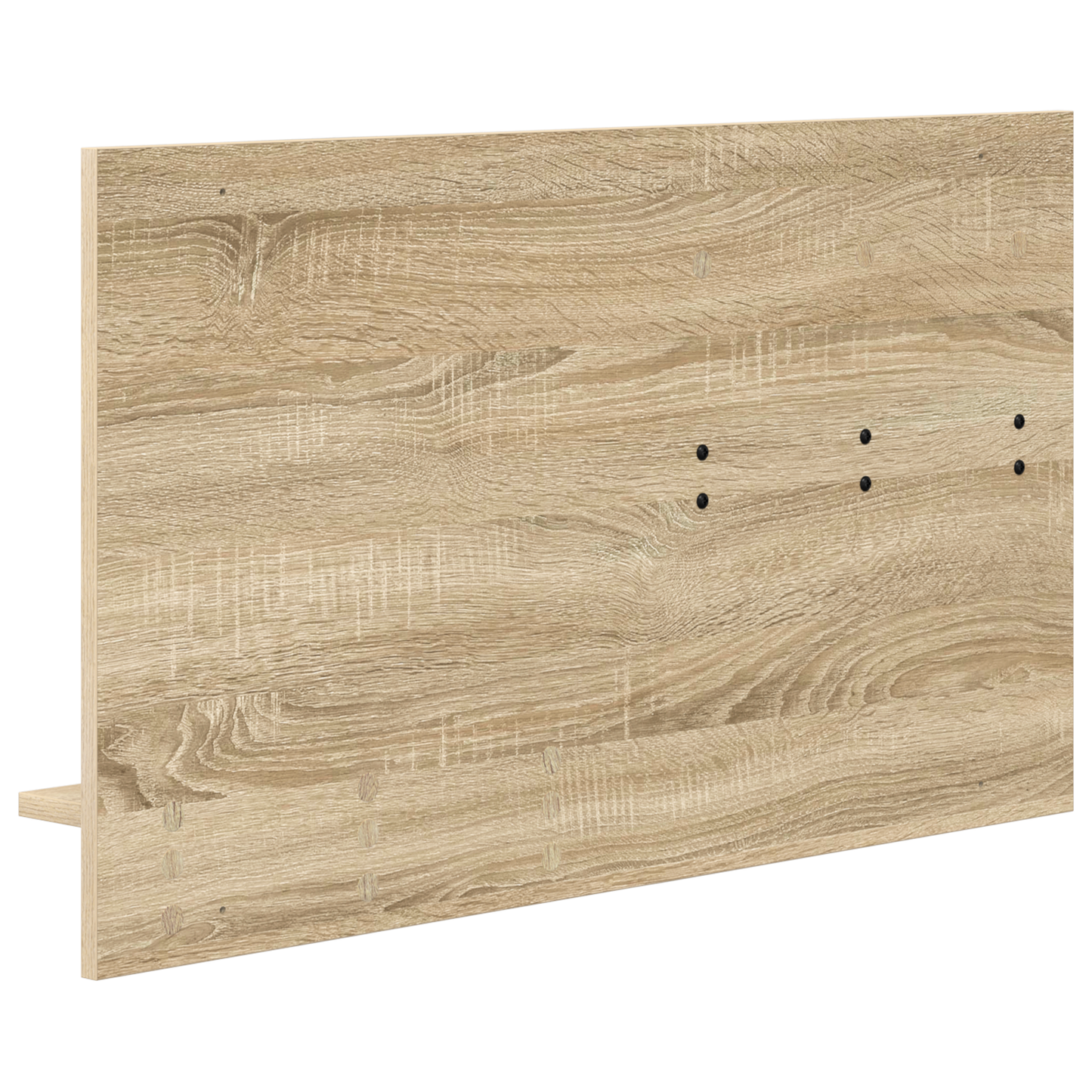 Wandgemonteerde kapstok met plank met opslag Sonoma eiken 90 x 10 x 50 cm