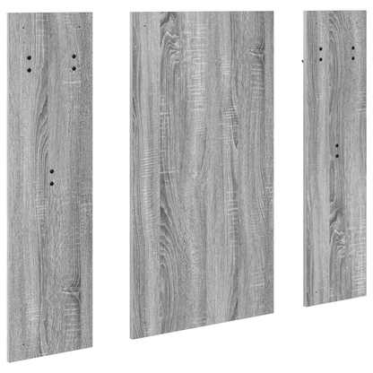 Wandgemonteerde kapstok Grijs sonoma 96 x 1.5 x 90 cm