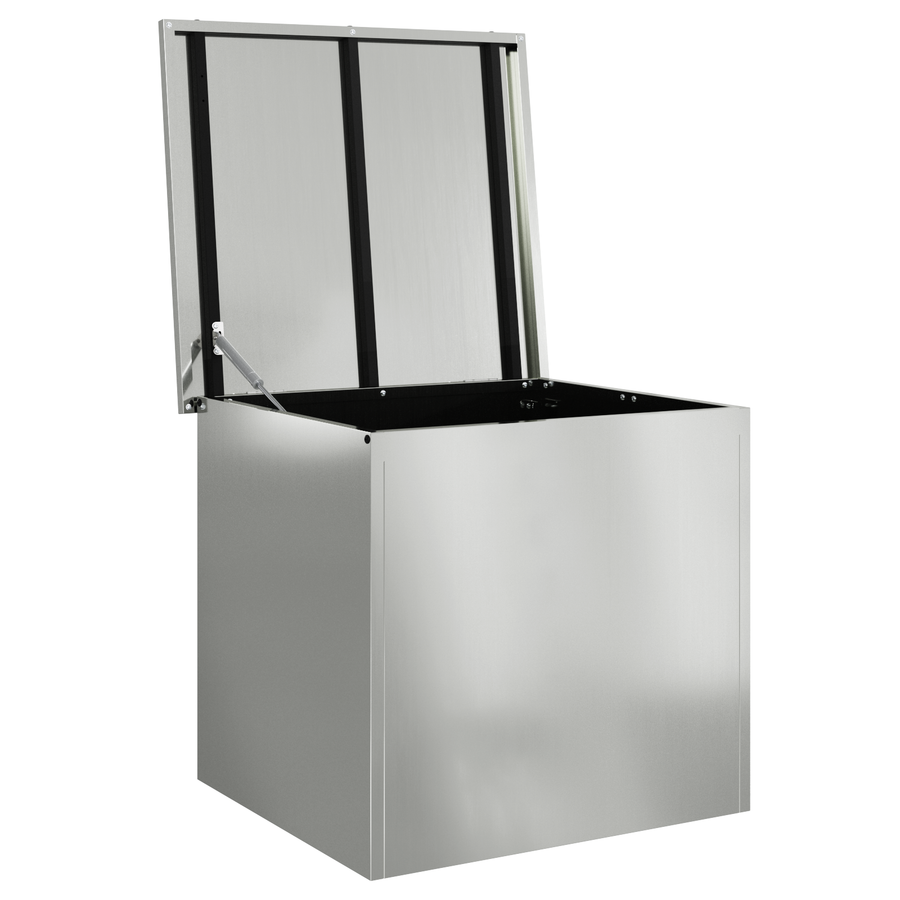 Buitenopslagbox Zilver 55x50,5x50 cm Gegalvaniseerd Staal