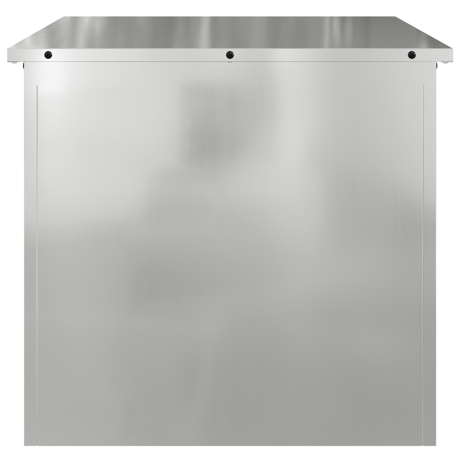 Buitenopslagbox Zilver 55x50,5x50 cm Gegalvaniseerd Staal