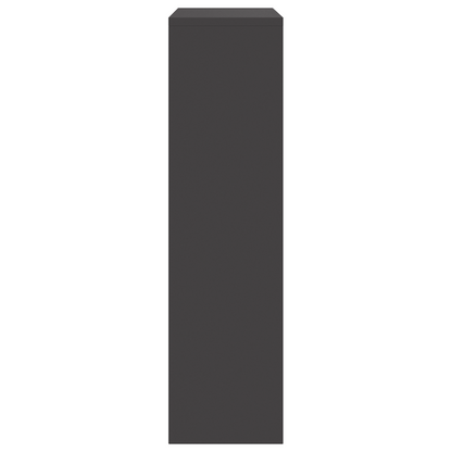 Pakketafgiftebox Zwart 44x22x82 cm Staal