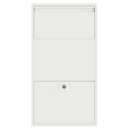 Pakket Afleverbox Wit 44x22x82 cm Staal