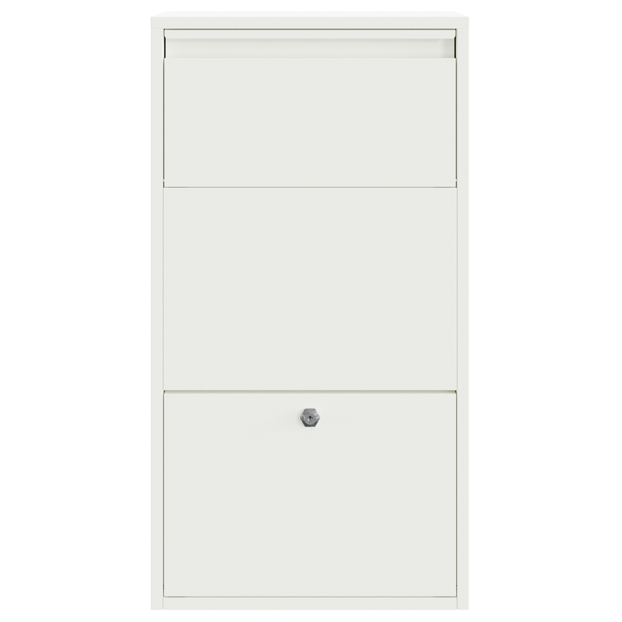 Pakket Afleverbox Wit 44x22x82 cm Staal
