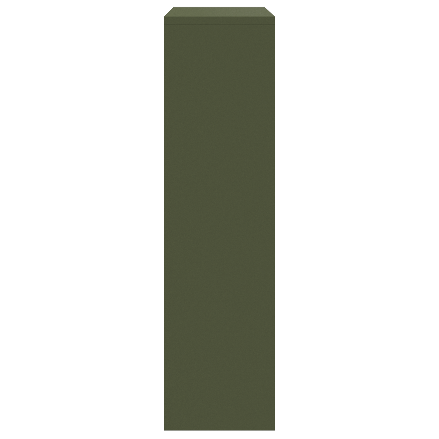 Pakket Brievenbus Olijfgroen 44x22x82 cm Staal