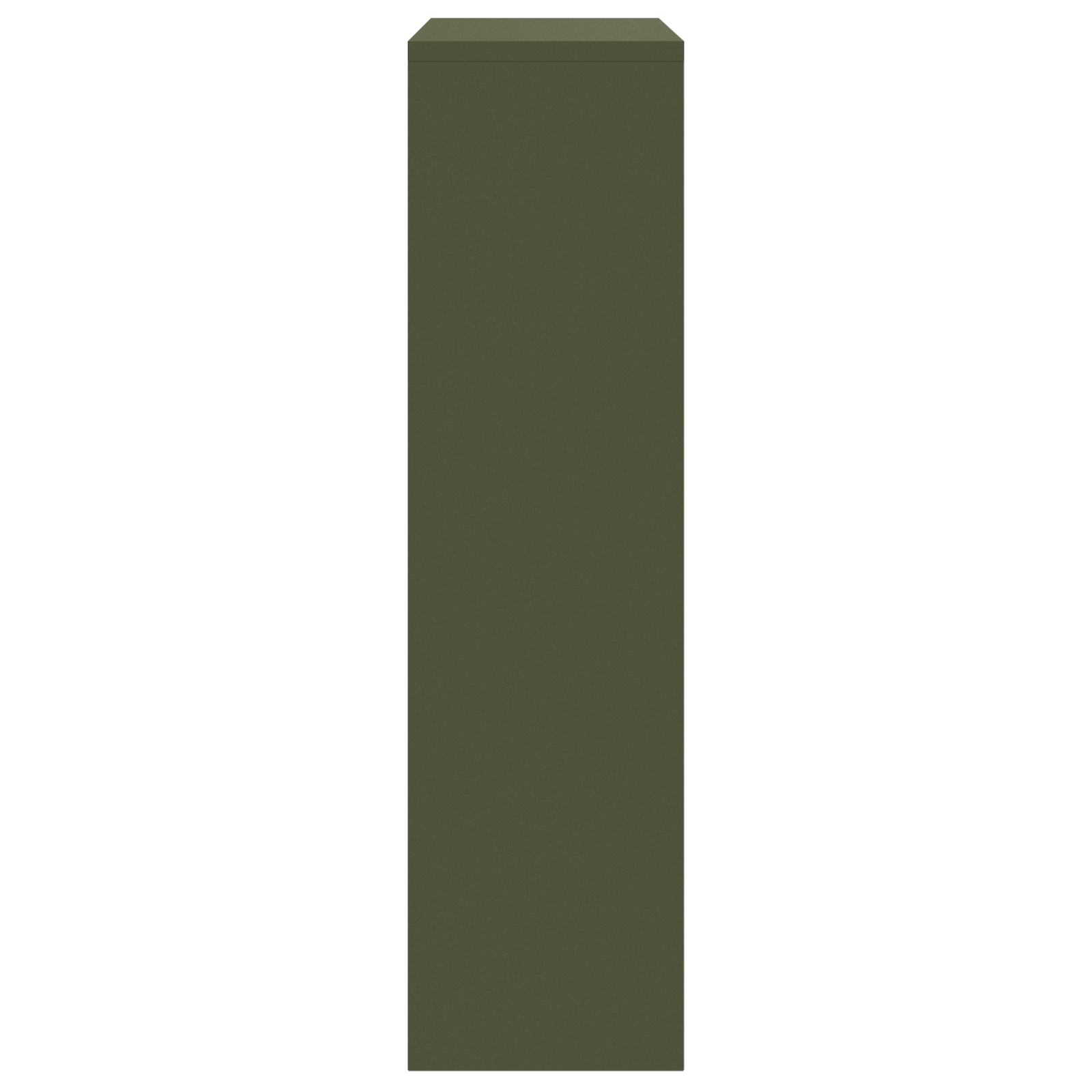 Pakket Brievenbus Olijfgroen 44x22x82 cm Staal