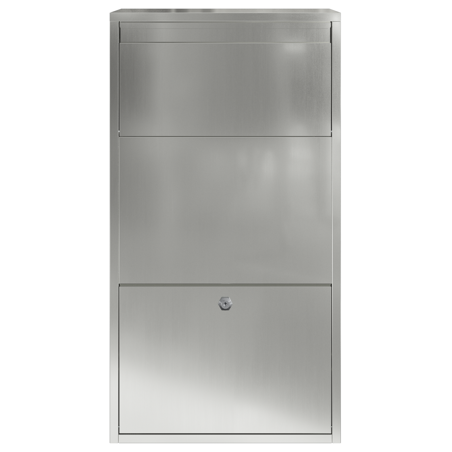 Pakketinleverbak 44x22x82 cm van Gegalvaniseerd Staal