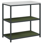 Kitchen Storage with Shelf Olive Green 60 x 50 x 92 cm Steel