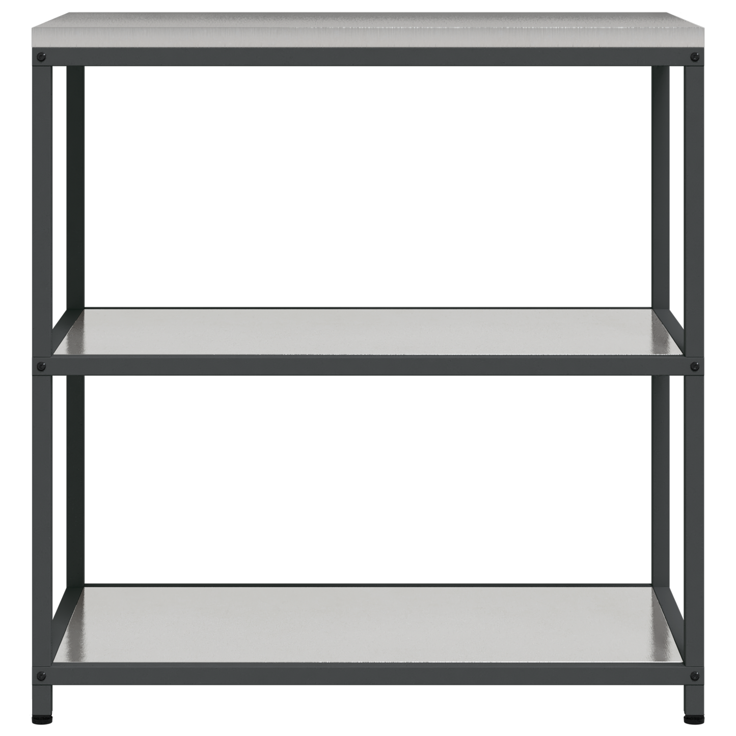Keuken opslag plank Zilver 60 x 50 x 92 cm Roestvrijstaal