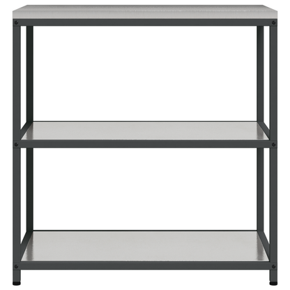 Keuken opslag plank Zilver 60 x 50 x 92 cm Roestvrijstaal