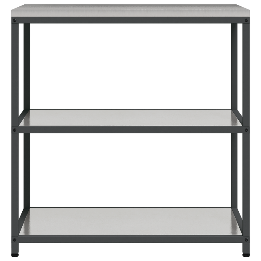 Keuken opslag plank Zilver 60 x 50 x 92 cm Roestvrijstaal
