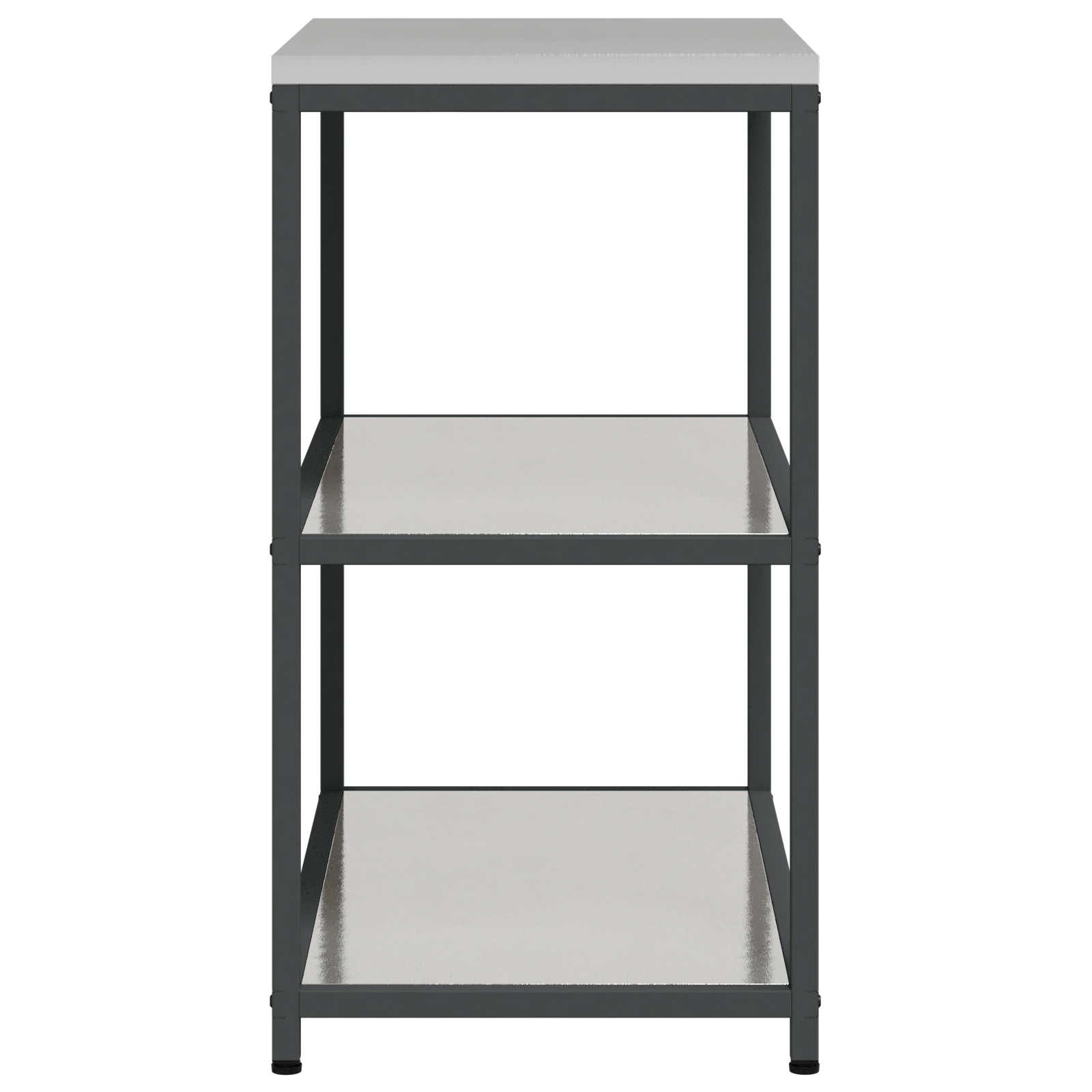 Keuken opslag plank Zilver 60 x 50 x 92 cm Roestvrijstaal