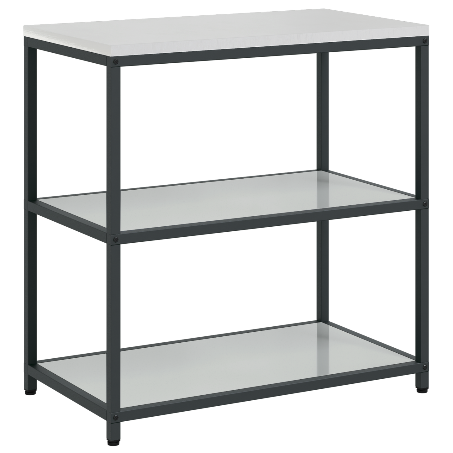 Keuken opslag plank Zilver 60 x 50 x 92 cm Gegalvaniseerd staal