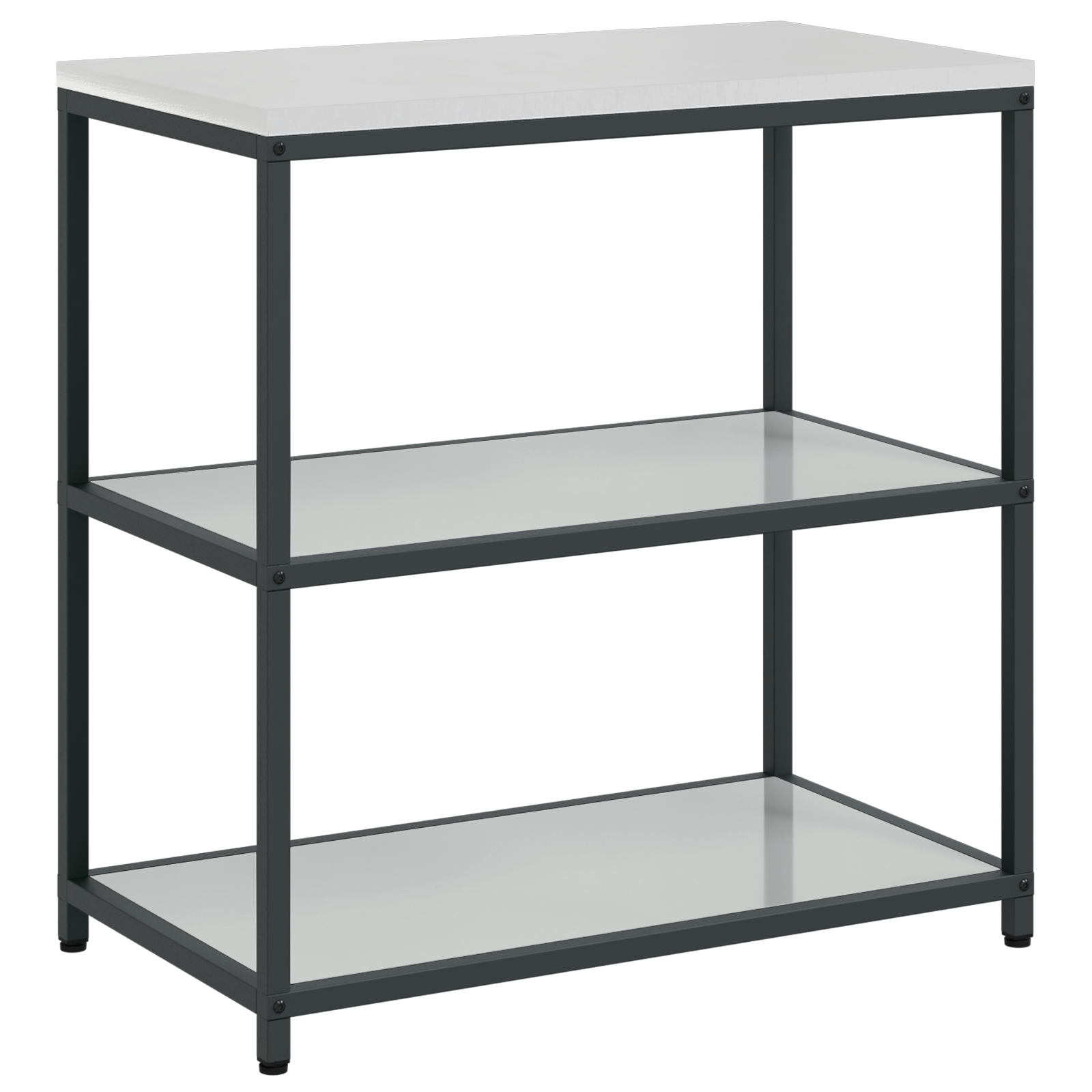 Keuken opslag plank Zilver 60 x 50 x 92 cm Gegalvaniseerd staal