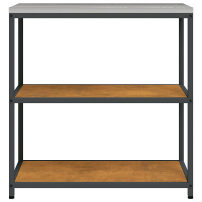 Keuken opslag plank Roestig 60 x 50 x 92 cm Verweerd staal