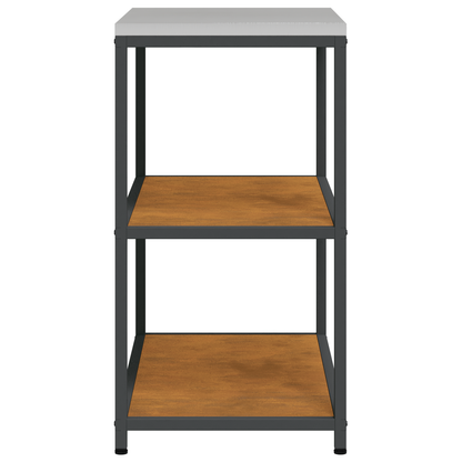 Keuken opslag plank Roestig 60 x 50 x 92 cm Verweerd staal