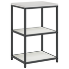 Kitchen Storage with Shelf with Storage White 60 x 50 x 92 cm Steel