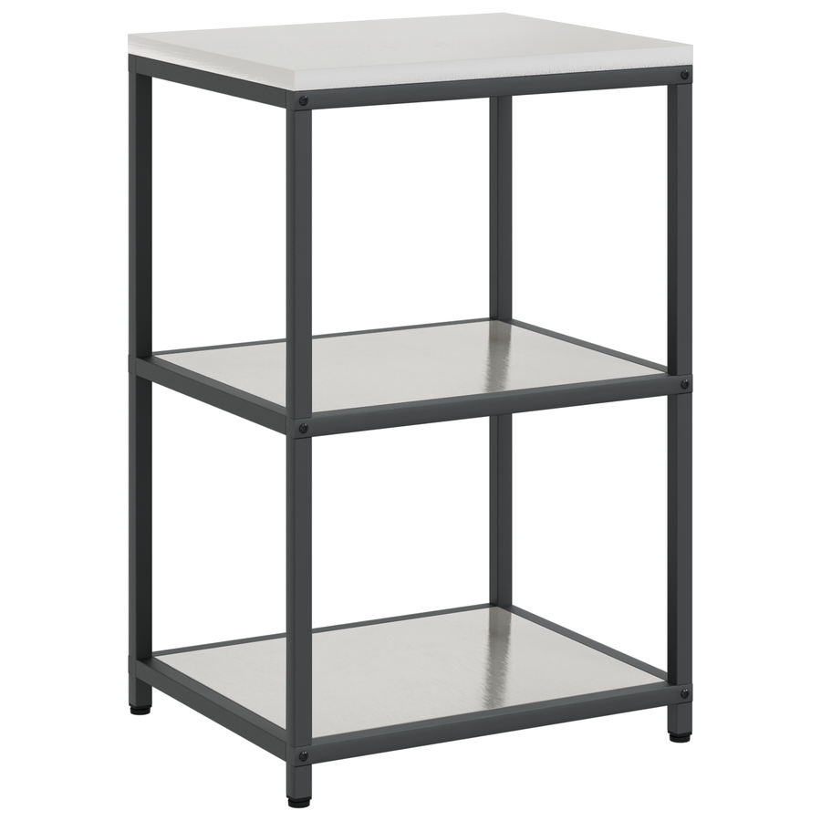 Keuken opslag plank Zilver 60 x 50 x 92 cm Roestvrijstaal