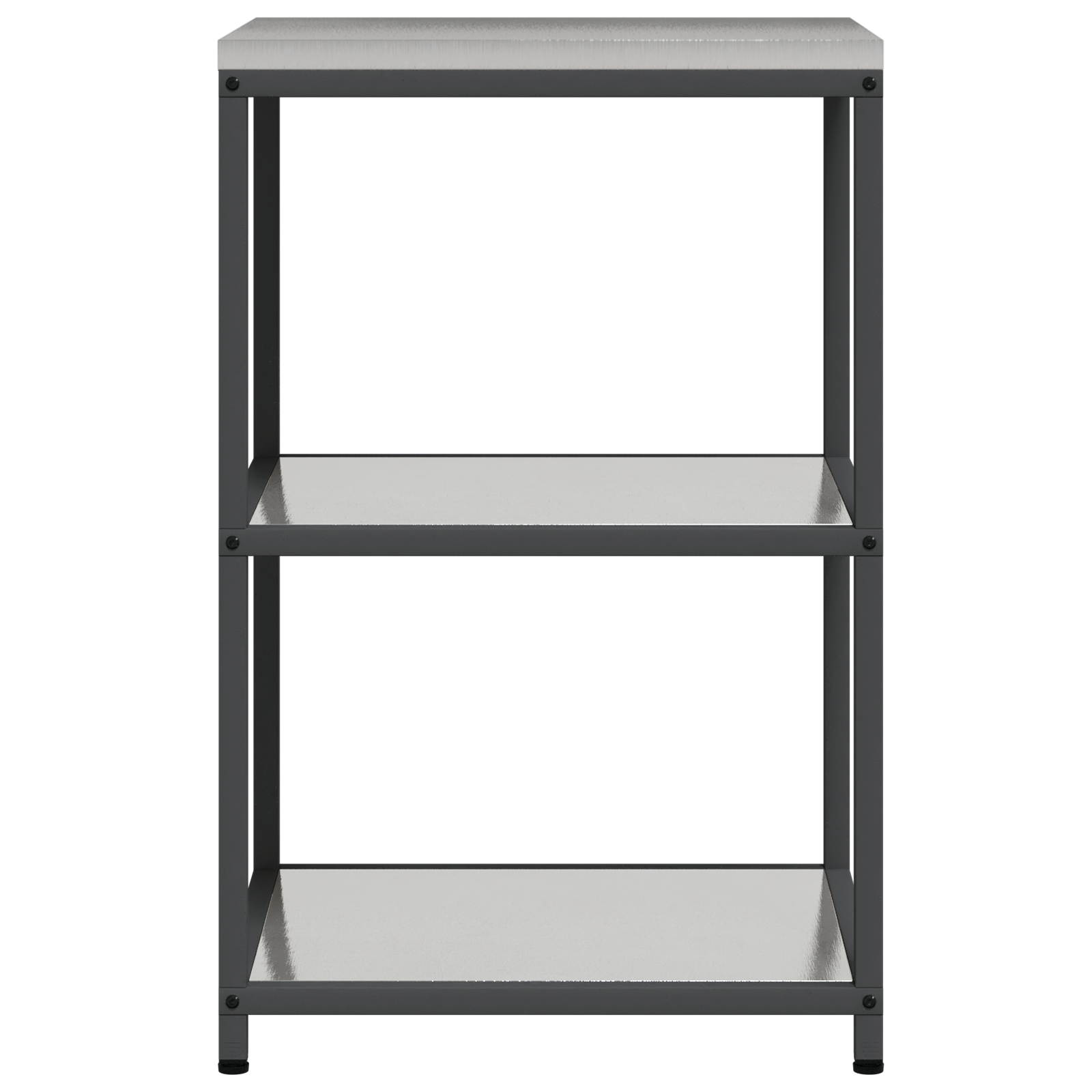 Keuken opslag plank Zilver 60 x 50 x 92 cm Roestvrijstaal