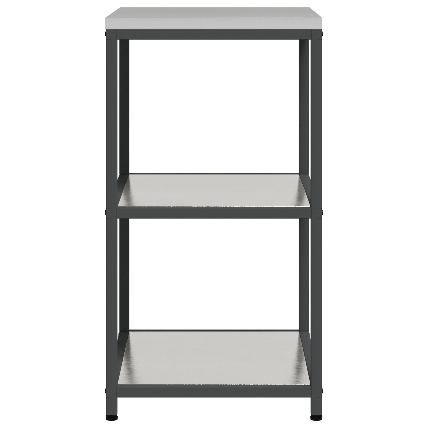 Keuken opslag plank Zilver 60 x 50 x 92 cm Roestvrijstaal