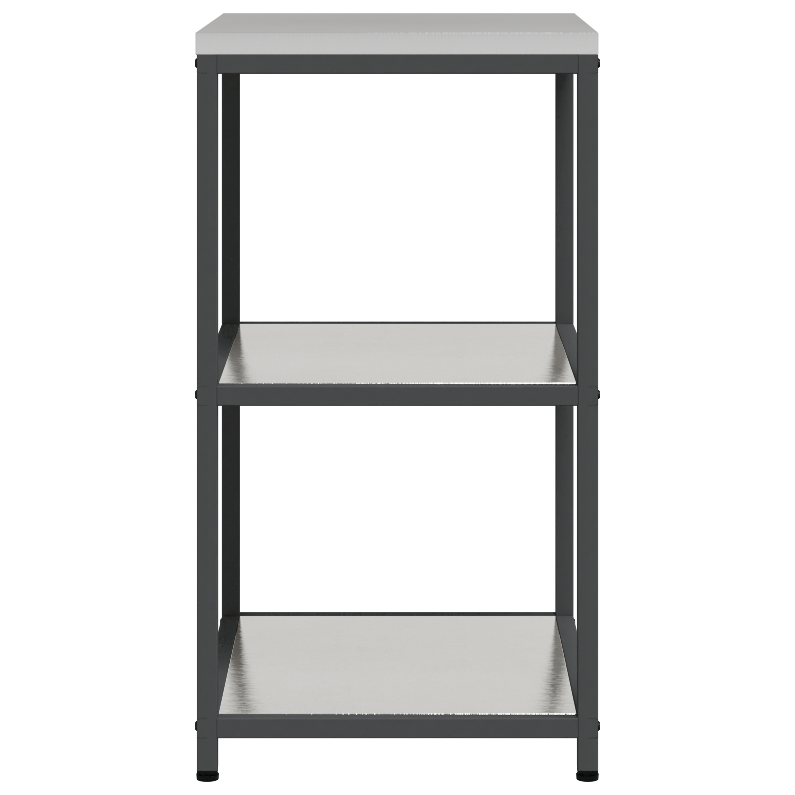 Keuken opslag plank Zilver 60 x 50 x 92 cm Roestvrijstaal