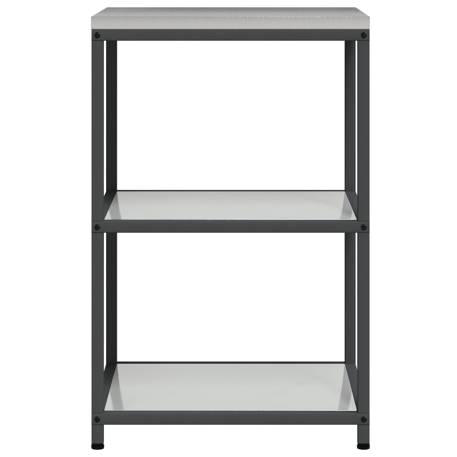 Keuken opslag plank Zilver 60 x 50 x 92 cm Gegalvaniseerd staal