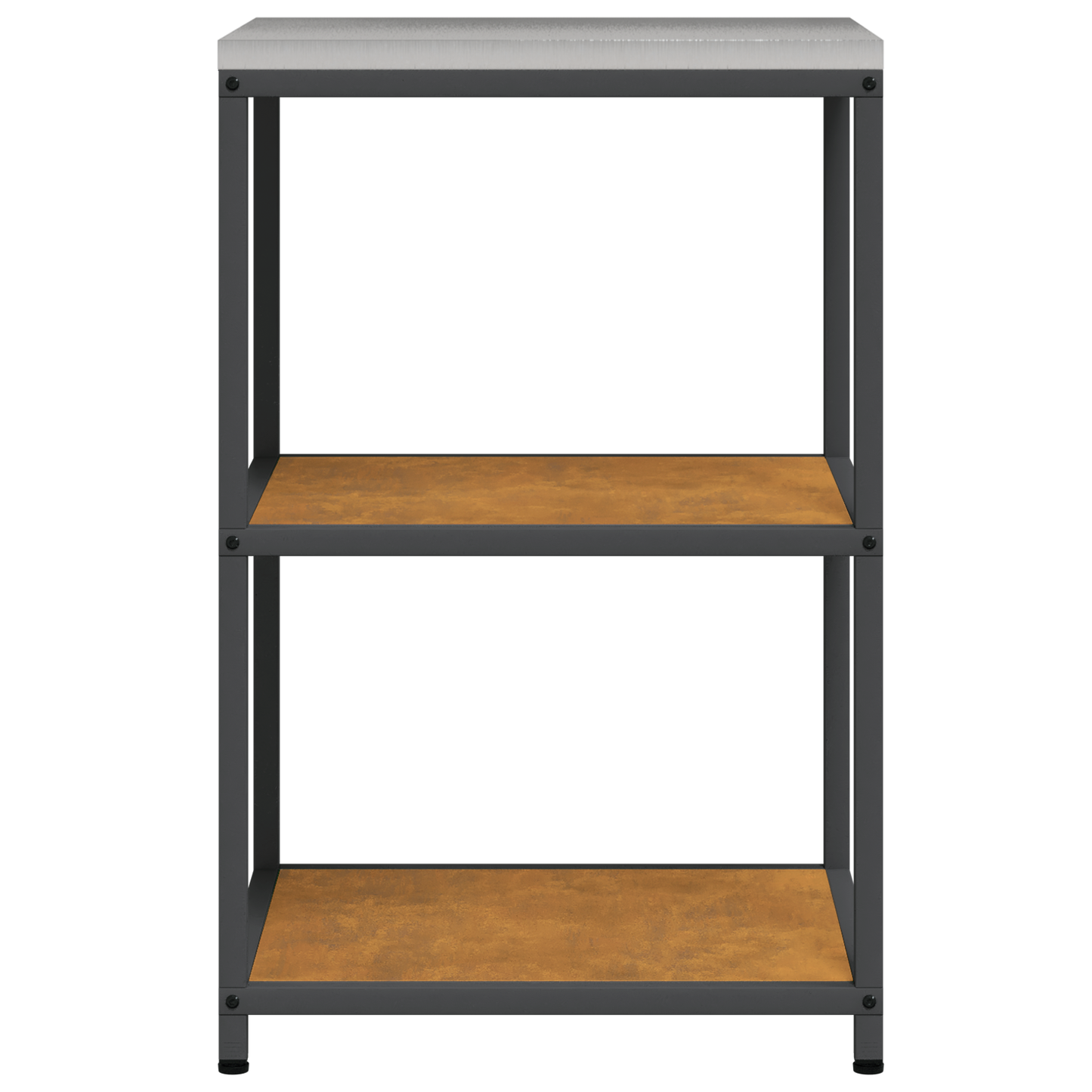 Keuken opslag plank Roestig 60 x 50 x 92 cm Verweerd staal