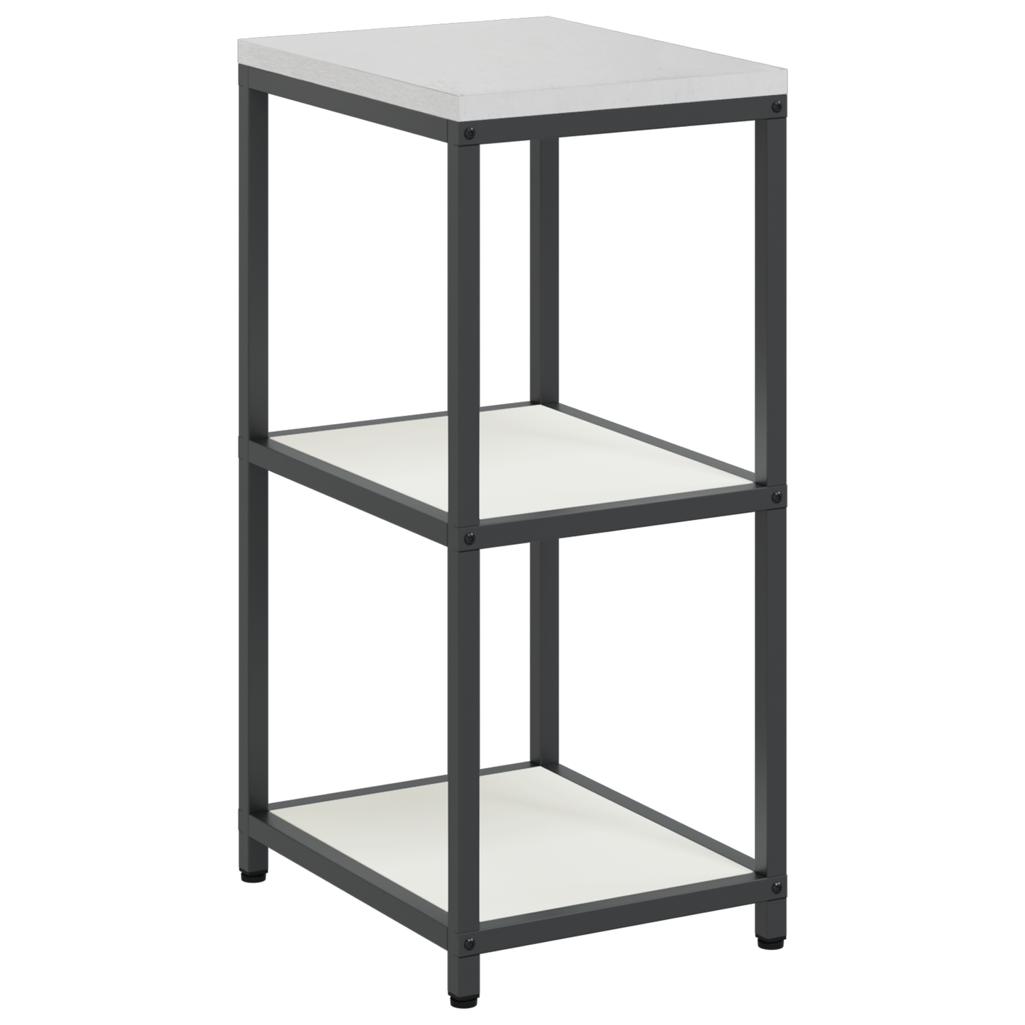Keuken opslag plank met plank met opslag Wit 60 x 50 x 92 cm Staal
