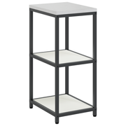 Kitchen Storage with Shelf with Storage White 60 x 50 x 92 cm Steel