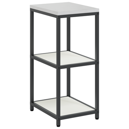 Keuken opslag plank met plank met opslag Wit 60 x 50 x 92 cm Staal