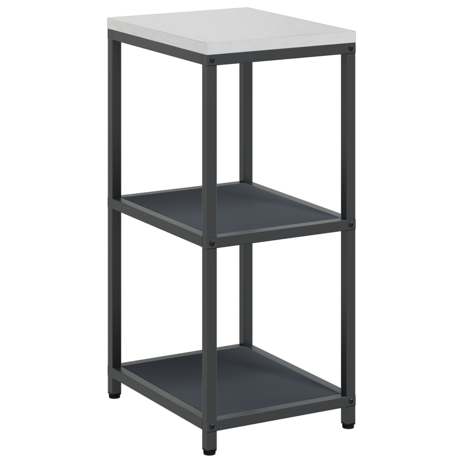 Keuken opslag plank met plank met opslag Antraciet 60 x 50 x 92 cm Staal