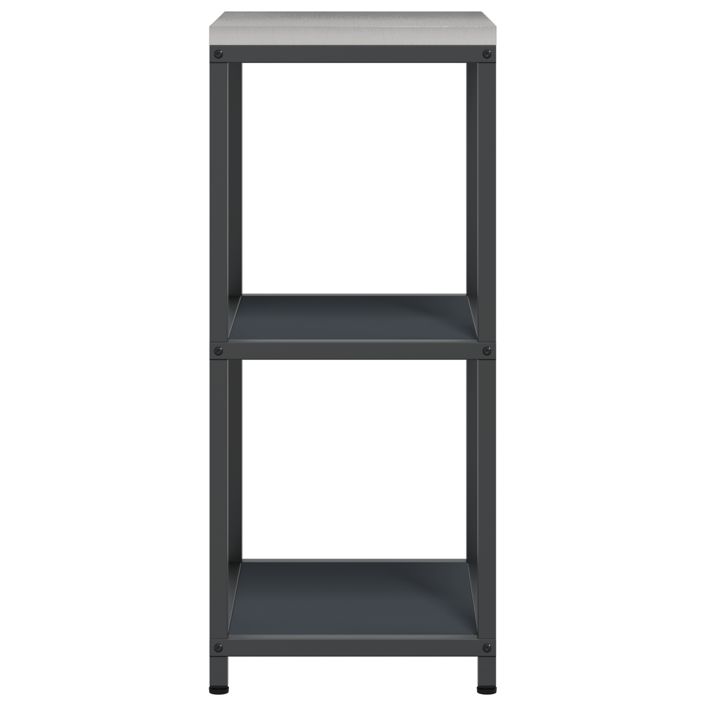 Keuken opslag plank met plank met opslag Antraciet 60 x 50 x 92 cm Staal