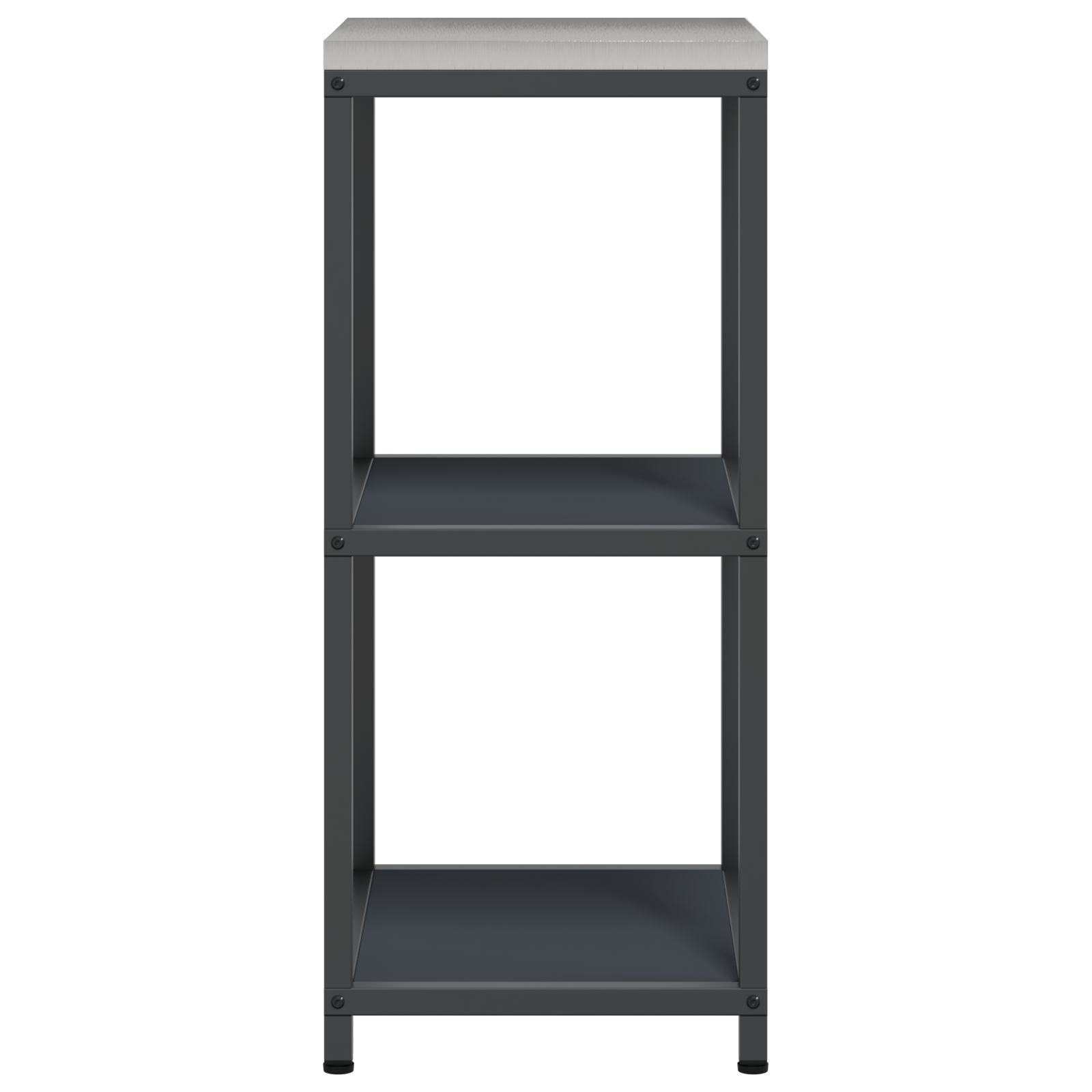 Keuken opslag plank met plank met opslag Antraciet 60 x 50 x 92 cm Staal