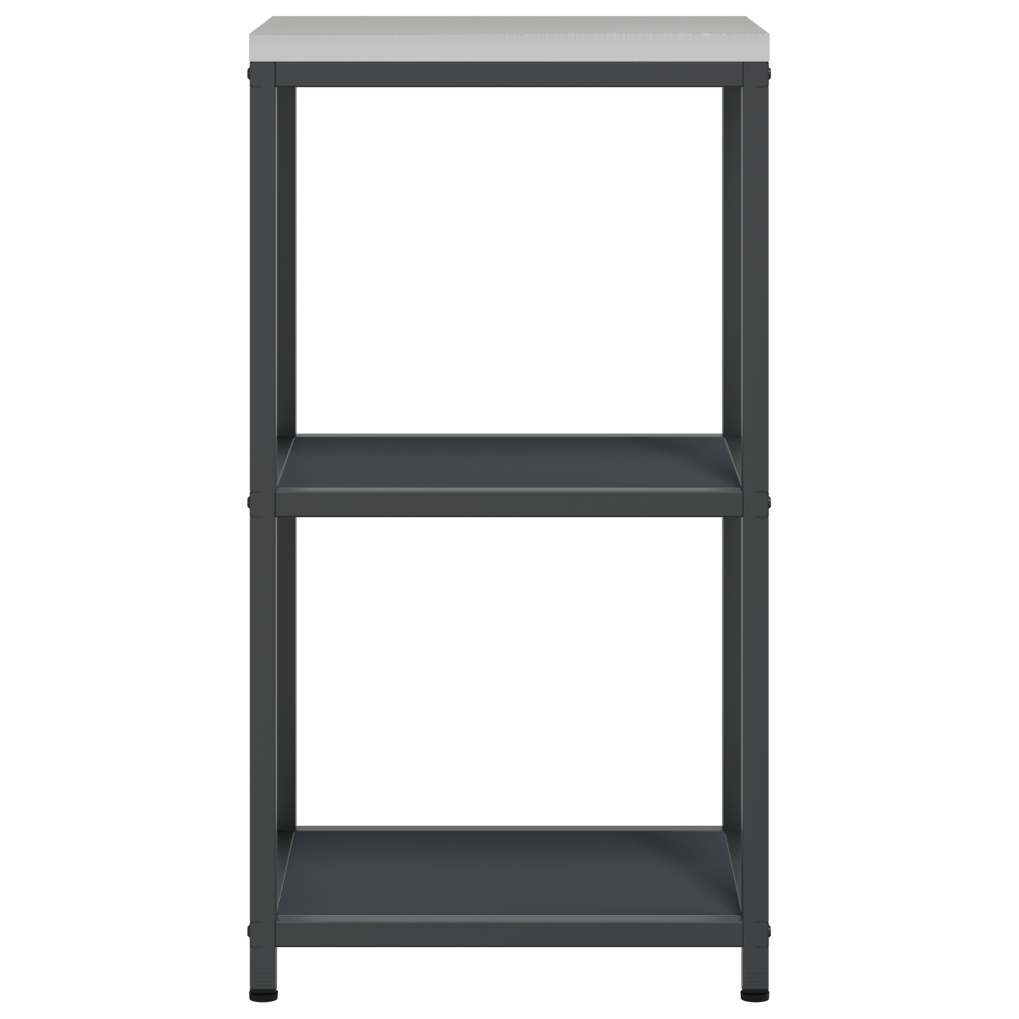 Keuken opslag plank met plank met opslag Antraciet 60 x 50 x 92 cm Staal