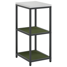 Keuken opslag plank met plank met opslag Olijfgroen 60 x 50 x 92 cm Staal